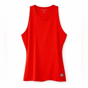 NWT Outerknown Active S OK tank high neck 0151 sleeveless top bright running